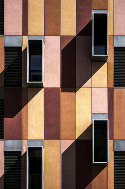 Building facade in Madrid