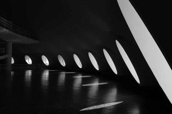 Interior of the OCA building in Brazil